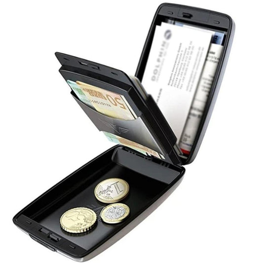 RFID-Blocking Aluminum Wallet