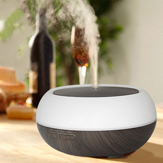 Wood-Grain Aroma Humidifier