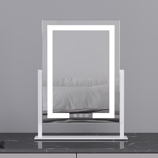 Desktop LED Makeup Mirror