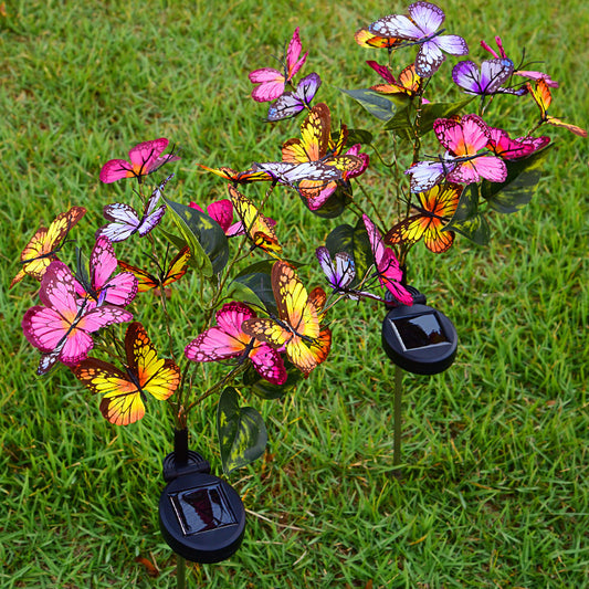 Solar Butterfly Garden Lights