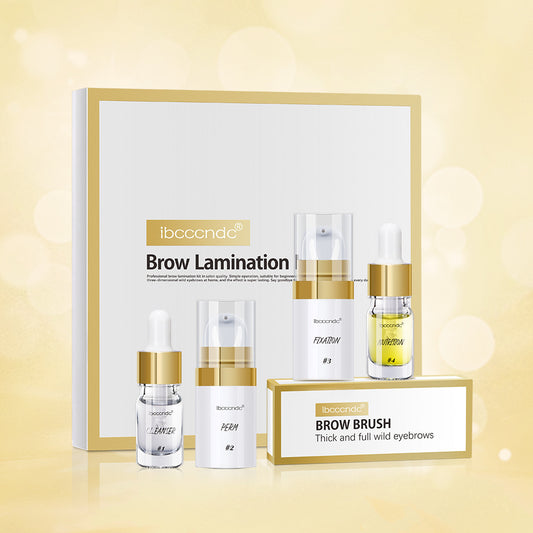 Ironing Set Golden Box Wild Eyebrow Quick Shaping Eyebrow Ironing Agent