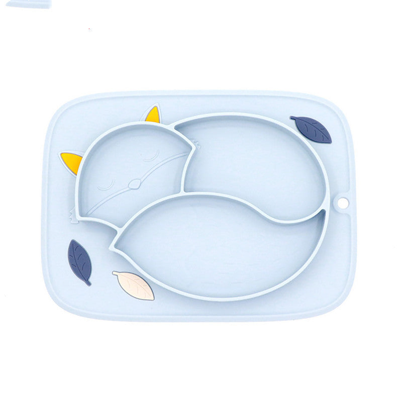 Suction cup children's tableware set