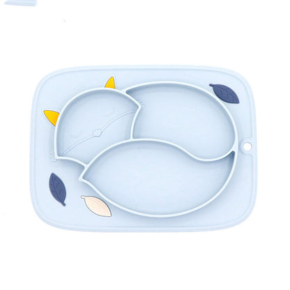 Suction cup children's tableware set