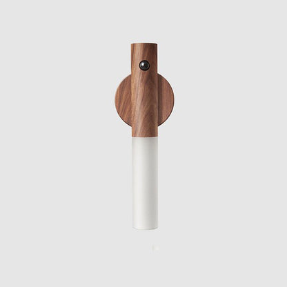 Auto LED USB Magnetic Wood Wireless Night Light - Blixsy