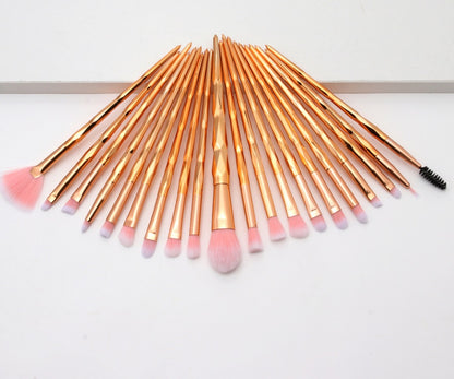 Colorful diamond handle makeup brush