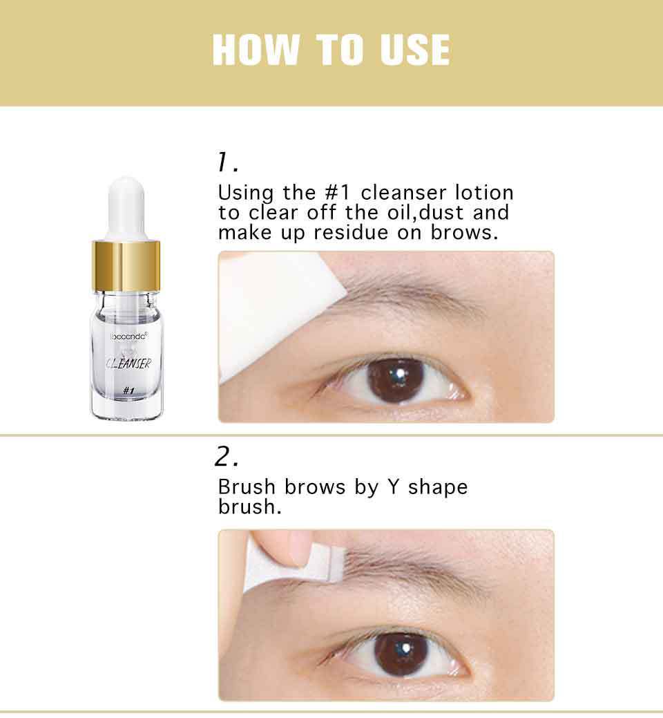Ironing Set Golden Box Wild Eyebrow Quick Shaping Eyebrow Ironing Agent