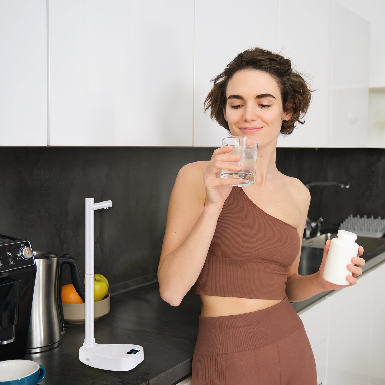 Rechargeable Automatic Water Bottle Dispenser - Blixsy