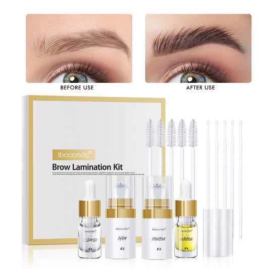 Ironing Set Golden Box Wild Eyebrow Quick Shaping Eyebrow Ironing Agent