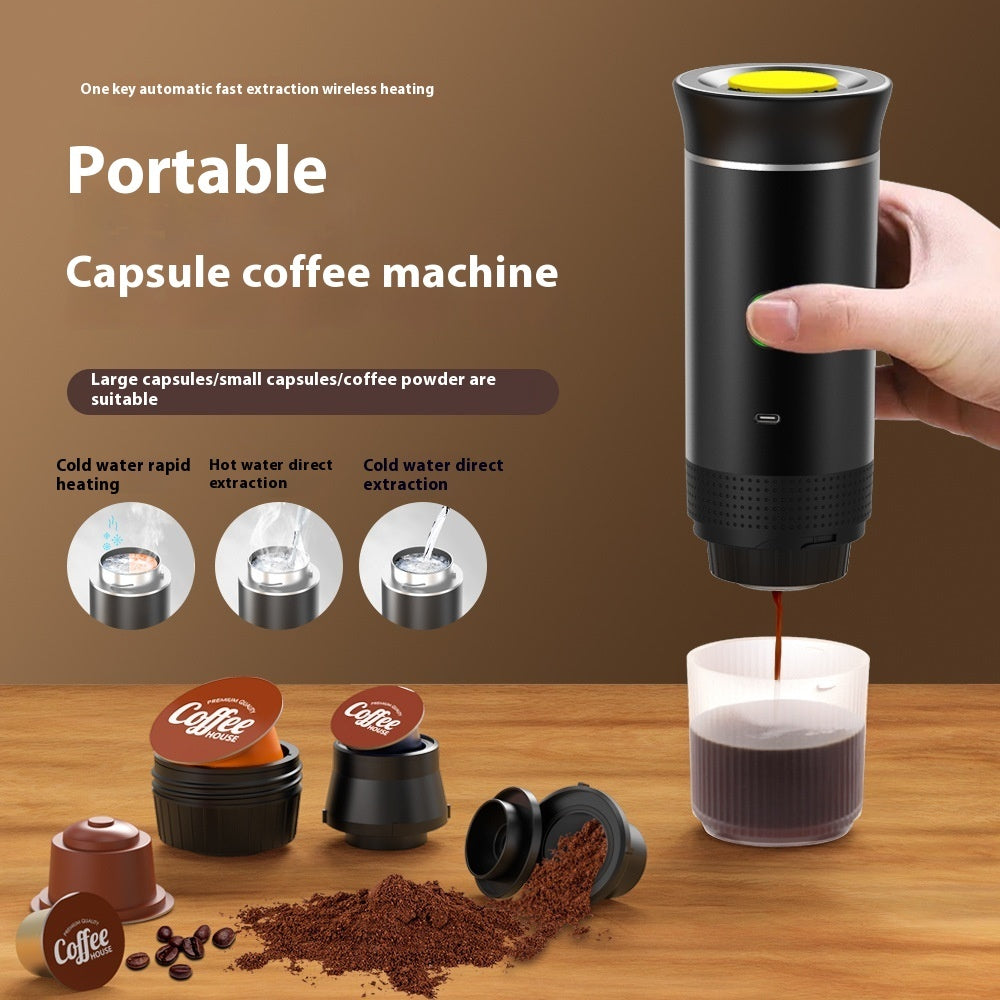 Portable Travel 3 In1 Coffee Espresso Maker - Blixsy