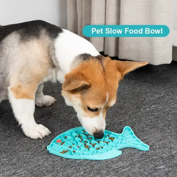 Calming silicone lick mat for dogs and cats