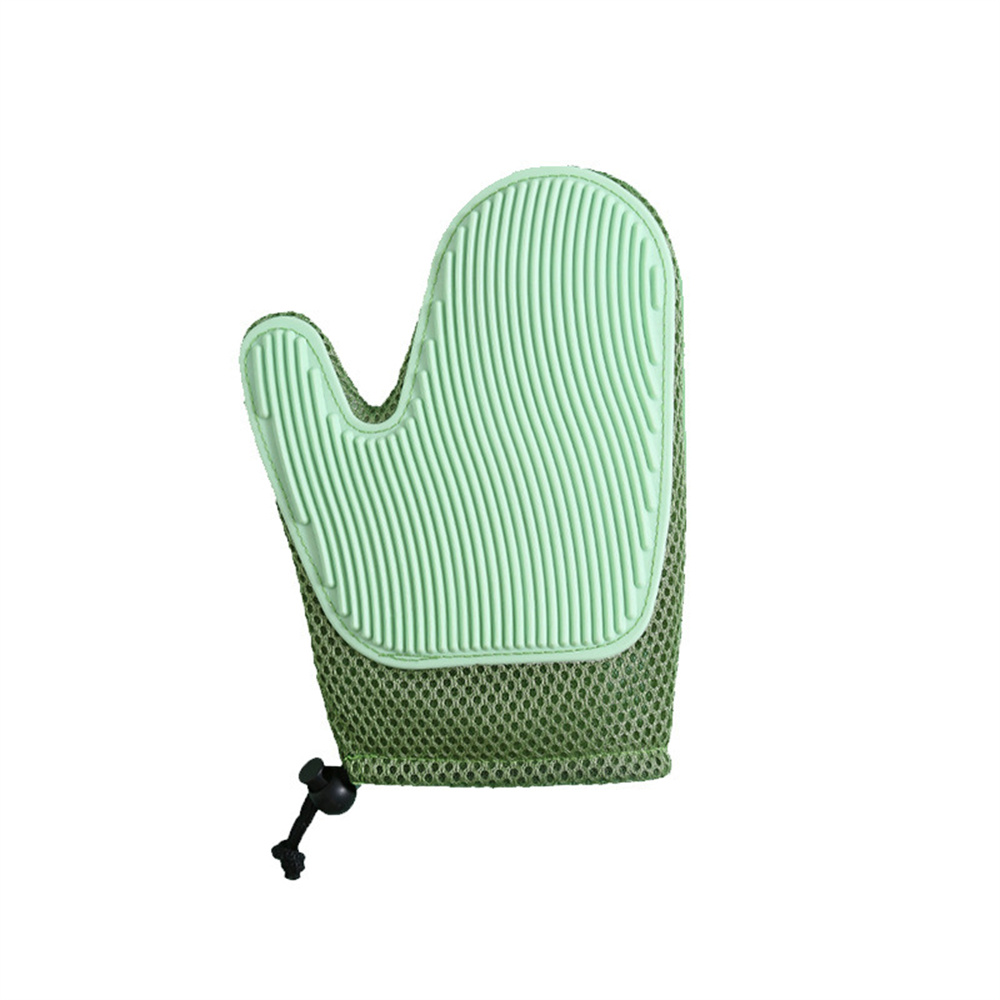 Pet grooming and deshedding glove