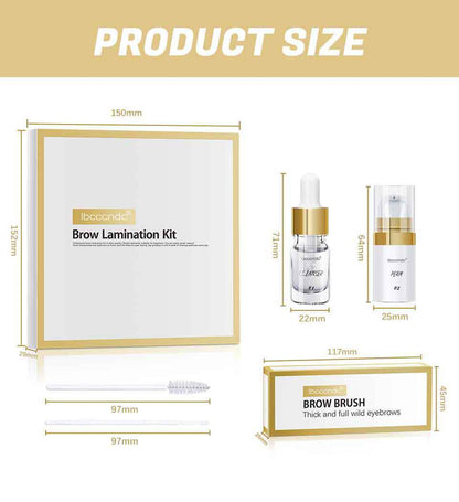 Ironing Set Golden Box Wild Eyebrow Quick Shaping Eyebrow Ironing Agent
