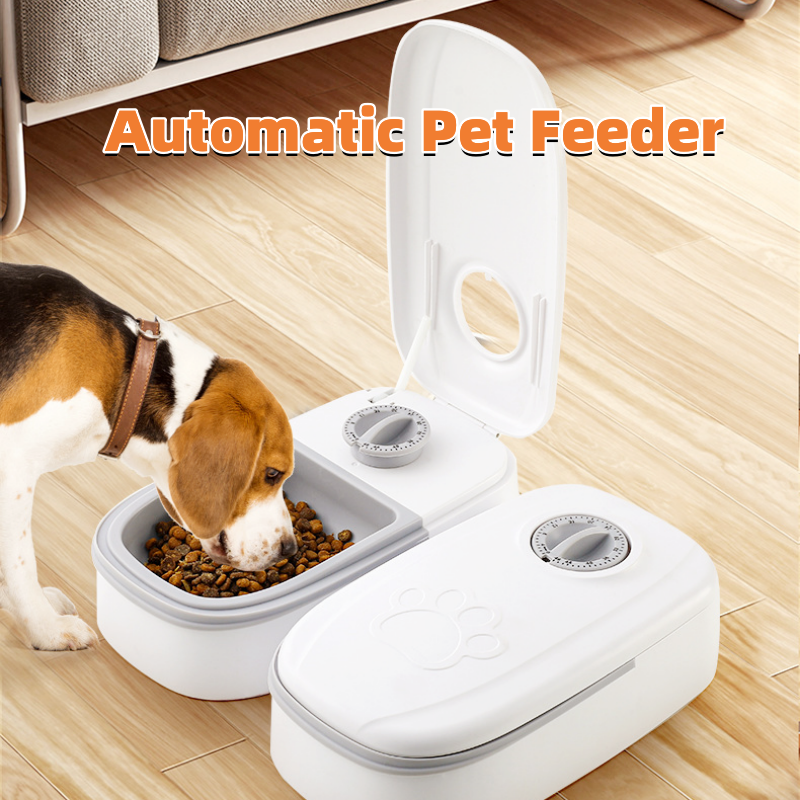 Automatic smart pet feeder with timer